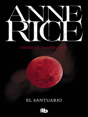 cover image of El santuario (Crónicas Vampíricas 9)